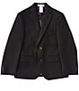Color:Black - Image 1 - Big Boys 8-20 Solid Dress Jacket