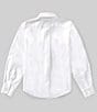 Class Club Big Boys 8-20 Long Sleeve Non-Iron Stretch Oxford Dress Shirt, Color:White - Image 2