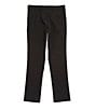 Color:Black - Image 2 - Big Boys 8-20 Stretch Synthetic Dress Pants