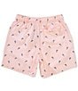 Class Club Big Boys Swordfish Linen Shorts, Color:Pink - Image 2