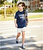 Class Club Big Boys Synthetic Pull-On Shorts, Color:Khaki - Image 3