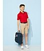 Color:Chino - Image 4 - Big Boys 8-20 Comfort-Stretch Performance Shorts