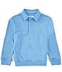Class Club Big Boys Terry Rugby Polo Shirt, Color:Light Blue - Image 1