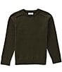 Class Club Big Boys Cotton Cashmere Blend Crew Neck Sweater - Image 2