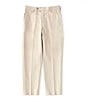 Color:Khaki - Image 1 - Big Boys Husky 10-18 Linen Blend Dress Pants