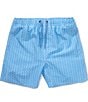 Class Club Big Boys Linear Fish Print Swim Trunk - Image 1