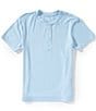 Class Club Big Boys Modal Solid Short-Sleeve Henley Shirt - Image 1