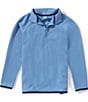 Class Club Big Boys Long Sleeve Popcorn Quarter Zip Pullover - Image 1