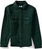 Class Club Big Boys Quilted Shirt Jacket, Color:Green - Image 1