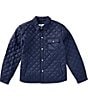 Class Club Big Boys Quilted Snap Front Shacket - Image 2