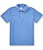 Class Club Big Boys Seersucker Short Sleeve Polo - Image 1