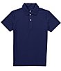 Class Club Big Boys Silky Touch Short Sleeve Polo - Image 1