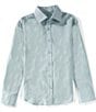 Class Club Big Boys Solid Linen Long Sleeve Shirt - Image 3