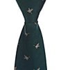 Class Club Boys 14#double; Duck Jacquard Tie, Color:Green - Image 1