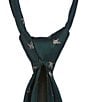 Class Club Boys 14#double; Duck Jacquard Tie, Color:Green - Image 2