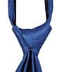 Color:Blue - Image 2 - Boys 14#double; Solid Zipper Tie