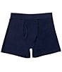 Class Club Boys Solid Modal Boxer Briefs, Color:Navy - Image 1