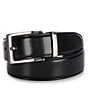 Color:Black/Brown - Image 1 - Boys Burnish Reversible Leather Belt