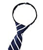 Class Club Boys Diagonal Stripe 14#double; Zipper Tie - Image 2