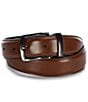 Color:Brown - Image 1 - Boys Stretch Reversible Leather Belt