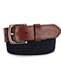 Color:Navy - Image 1 - Boys Stretch Woven Belt