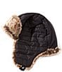 Class Club Boys Trapper Hat, Color:Black - Image 1
