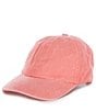 Color:Coral - Image 1 - Boys Weathred Twill Hat