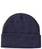 Class Club Fine Rib Beanie, Color:Navy - Image 1