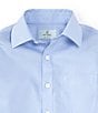 Color:Blue - Image 2 - Big Boys 8-20 Non-Iron Long-Sleeve Oxford Button-Front Shirt