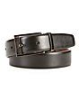 Color:Black - Image 1 - Boys Reversible Bonded Leather Belt