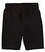 Color:Black - Image 2 - Kinetic Big Boys 8-20 Mini Grid Pull-On Shorts