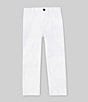 Color:White - Image 1 - Little Boys 2T-7 5-Pocket Stretch Twill Pants