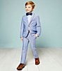 Class Club Little Boys Chambray Dress Pants, Color:Chambray - Image 4