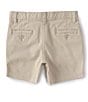 Color:Chino - Image 2 - Little Boys 2T-7 Flat Front Stretch Twill Shorts