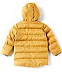 Color:Mustard - Image 2 - Little Boys 2T-7 Long Sleeve Herringbone Twill Parka Coat