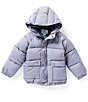 Color:Periwinkle - Image 1 - Little Boys 2T-7 Hooded Puffer Jacket