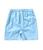 Class Club Little Boys 2T-7 Linear Fish Swim Trunks, Color:Blue - Image 2