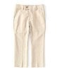 Color:Khaki - Image 1 - Little Boys 2T-7 Linen Blend Dress Pants