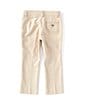 Color:Khaki - Image 2 - Little Boys 2T-7 Linen Blend Dress Pants