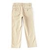 Color:Chino - Image 2 - Little Boys 2T-7 Modern-Fit Flat-Front Stretch Twill Pants