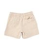 Color:Khaki - Image 2 - Little Boys 2T-7 Pull-On Twill Shorts