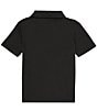 Color:Black - Image 2 - Little Boys 2T-7 Short Sleeve Pique Polo Shirt