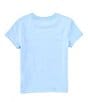 Color:Blue - Image 2 - Little Boys 2T-7 Short Sleeve Solid Crew Neck T-Shirt