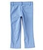 Color:Medium Blue - Image 2 - Little Boys 2T-7 Stretch Synthetic Dress Pants