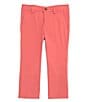 Color:Washed Red - Image 1 - Little Boys 2T-7 Stretch Synthetic Dress Pants