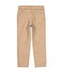 Class Club Little Boys Casual Stretch Twill Pants, Color:Khaki - Image 2