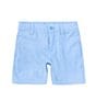 Color:Chambray Blue - Image 1 - Little Boys 2T-7 Synthetic Comfort Stretch Performance Shorts