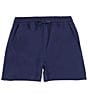 Class Club Little Boys Synthetic Patriotic Pull-On Shorts, Color:Navy - Image 1