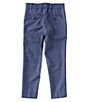 Color:Blue - Image 2 - Little Boys 3T-7 Window Pane Plaid Dress Pants