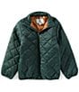 Class Club Little Boys Diamond Quilted Puffer, Color:Green - Image 1